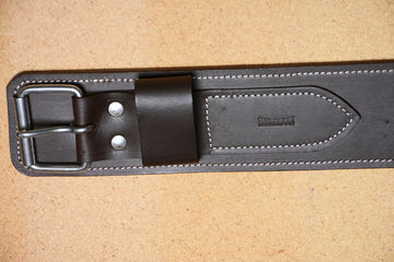 Hilason Western Flank Cinch With Connector Harness Leather